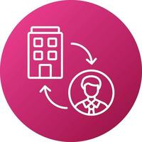 B2C Icon Style vector