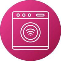 Laundry Icon Style vector