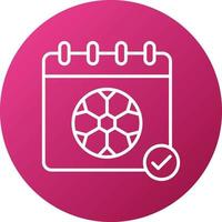 Calendar Icon Style vector