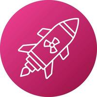 Missile Icon Style vector