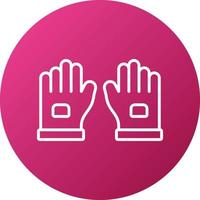 Gloves Icon Style vector
