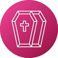 Coffin Icon Style vector