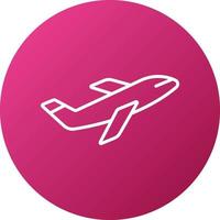 Airplane Icon Style vector