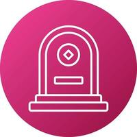 Tomb Icon Style vector