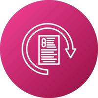 Automatic Refills Icon Style vector