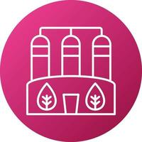 Biogas Icon Style vector