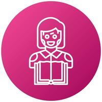 Machine Learning Icon Style vector