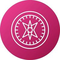 Compass Icon Style vector