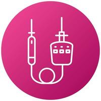 Voltage Indicator Icon Style vector