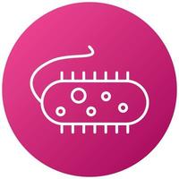 Bacteria Icon Style vector