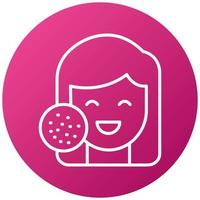 Acne Icon Style vector