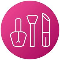 Make Up Icon Style vector