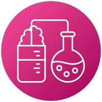 Chemical Reaction Icon Style vector