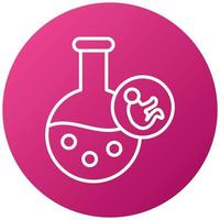 In Vitro Fertilization Icon Style vector