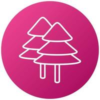 Forest Icon Style vector