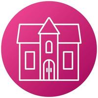 Dolls House Icon Style vector