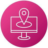 IP Address Icon Style vector