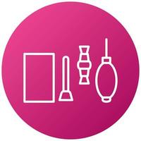 Cleaning Camera Icon Style vector