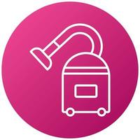 Vacuum Cleaner Icon Style vector