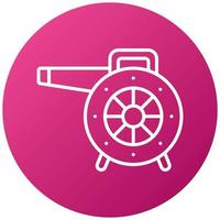 Air Blowers Icon Style vector