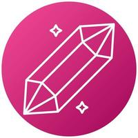 Gemstone Icon Style vector