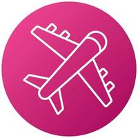 Airplane Icon Style vector