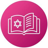 Torah Icon Style vector