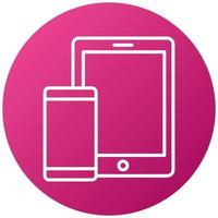 Gadget Icon Style vector