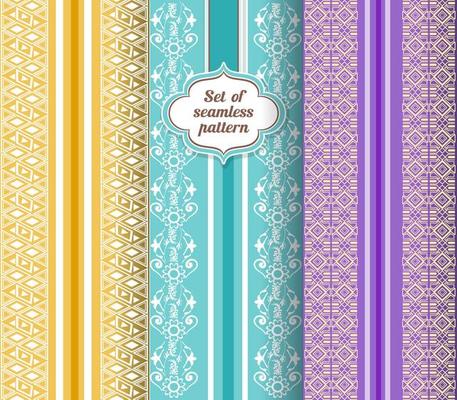Geometric textile floral pattern background. Seamless geometric stylish pattern texture. Line Circle seamless ornamental elegant abstract patterns. Abstract geometric hexagonal 3d cubes pattern.