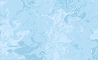 Vector abstract horizontal background or wallpaper in blue colors. Gradient blurs, spots and blots. Mixed paint imitation.