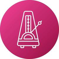 Metronome Icon Style vector