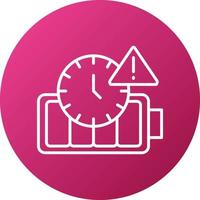 Delay Icon Style vector