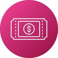 Voucher Icon Style vector