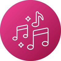 Music Icon Style vector