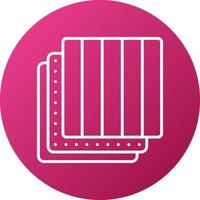 Fabric Layers Icon Style vector