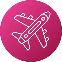 Aircraft Icon Style vector