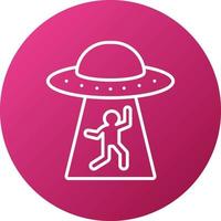 Abduction Icon Style vector