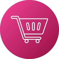 Shopping Cart Icon Style vector