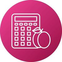 Calculator Icon Style Icon Style vector