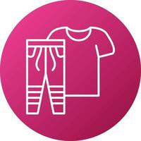 mi ropa icono estilo icono estilo vector