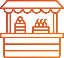 Farmer's Market Icon Style vector