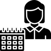Event Planner Icon Style vector