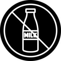 Lactose Free Icon Style vector