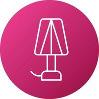 Lamp Icon Style vector