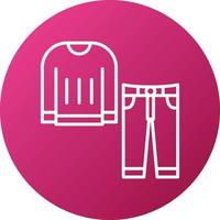 Men Dress Icon Style vector