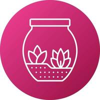 Terrarium Icon Style vector