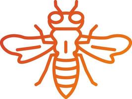 Honeybee Icon Style vector