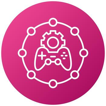 Development Environment Icon Style vector