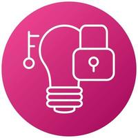 Intellectual Property Icon Style vector