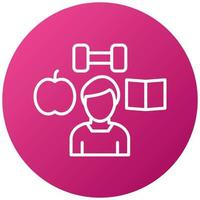 Lifestyle Icon Style vector